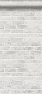 York Burnham Grey Brick Wall Wallpaper