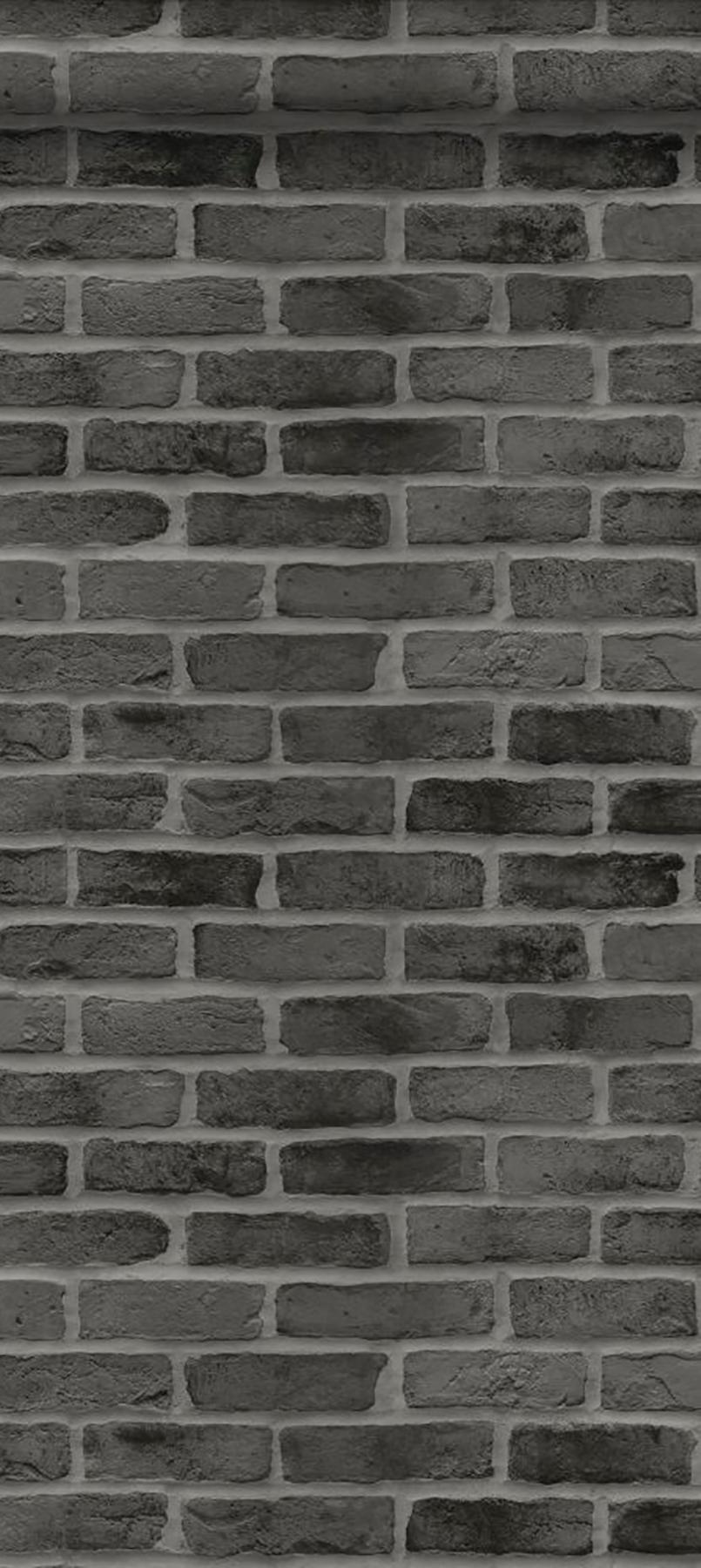York Burnham Black Brick Wall Wallpaper