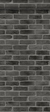 York Burnham Black Brick Wall Wallpaper