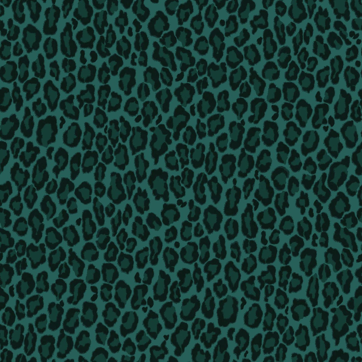 York Cicely Green Leopard Skin Wallpaper