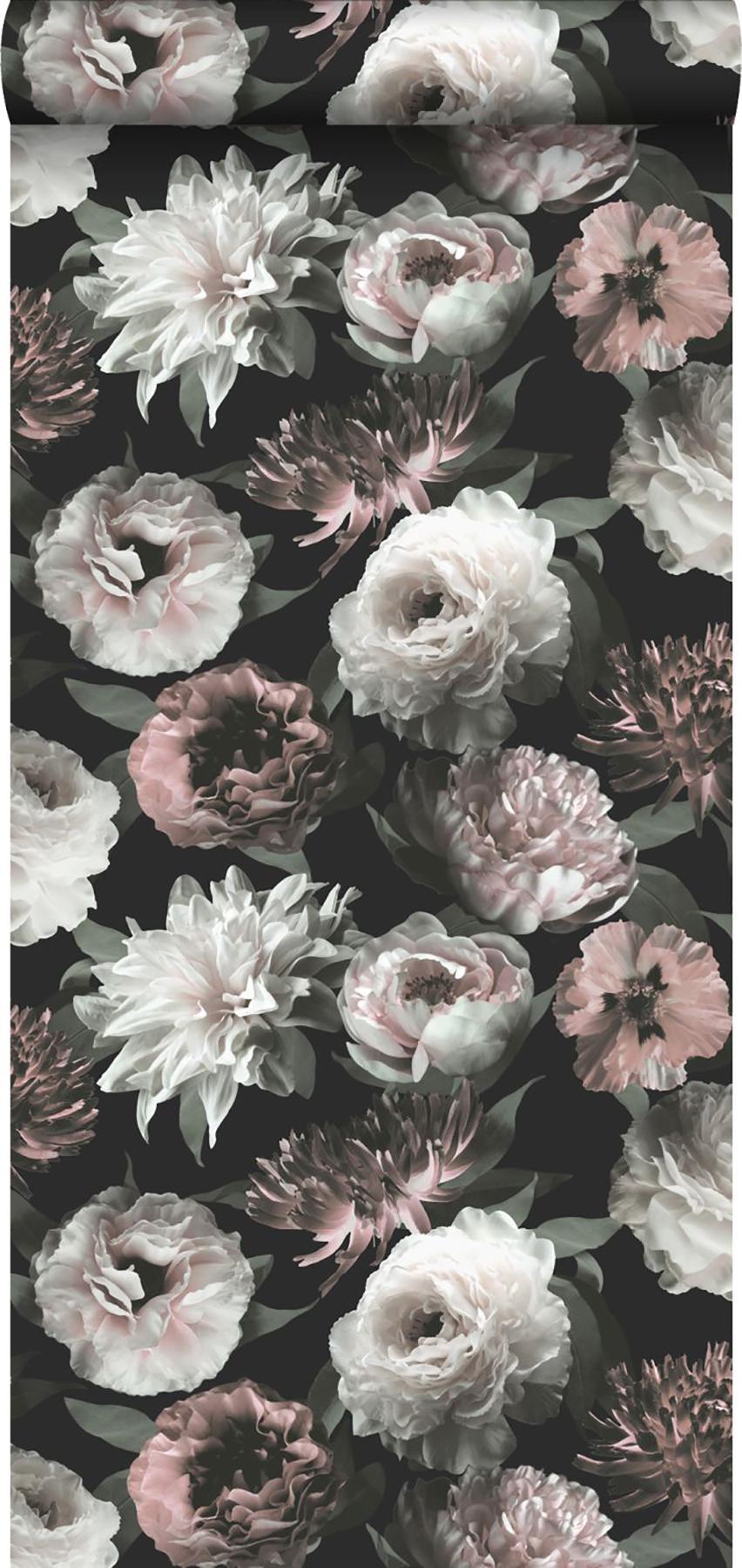 York Contessa Blush Flowers Wallpaper