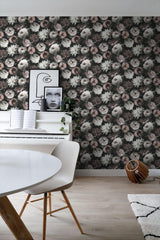 York Contessa Blush Flowers Wallpaper