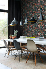 York Zarinda Sea Green Flowers Wallpaper