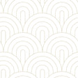 York Lalique White Art Deco Motif Wallpaper