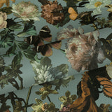 York Zarinda Light Blue Flowers Wallpaper