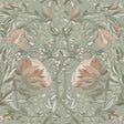 York Ester Sage Nouveau Blooms Wallpaper