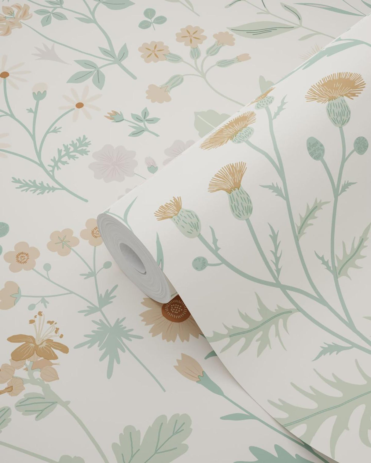York Letitia Cream Summer Meadows Wallpaper