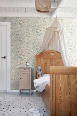York Letitia Cream Summer Meadows Wallpaper