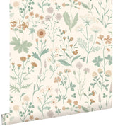 York Letitia Cream Summer Meadows Wallpaper