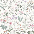 York Letitia Purple Summer Meadows Wallpaper
