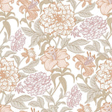York Persephone Pastel Spring Blossoms Wallpaper