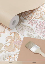 York Persephone Pastel Spring Blossoms Wallpaper