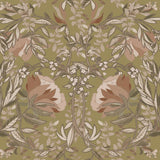 York Ester Gold Nouveau Blooms Wallpaper