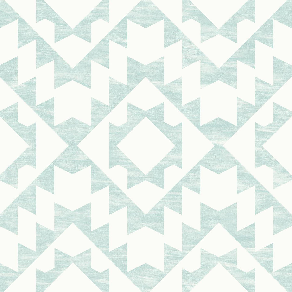 York Fantine Mint Geometric Wallpaper
