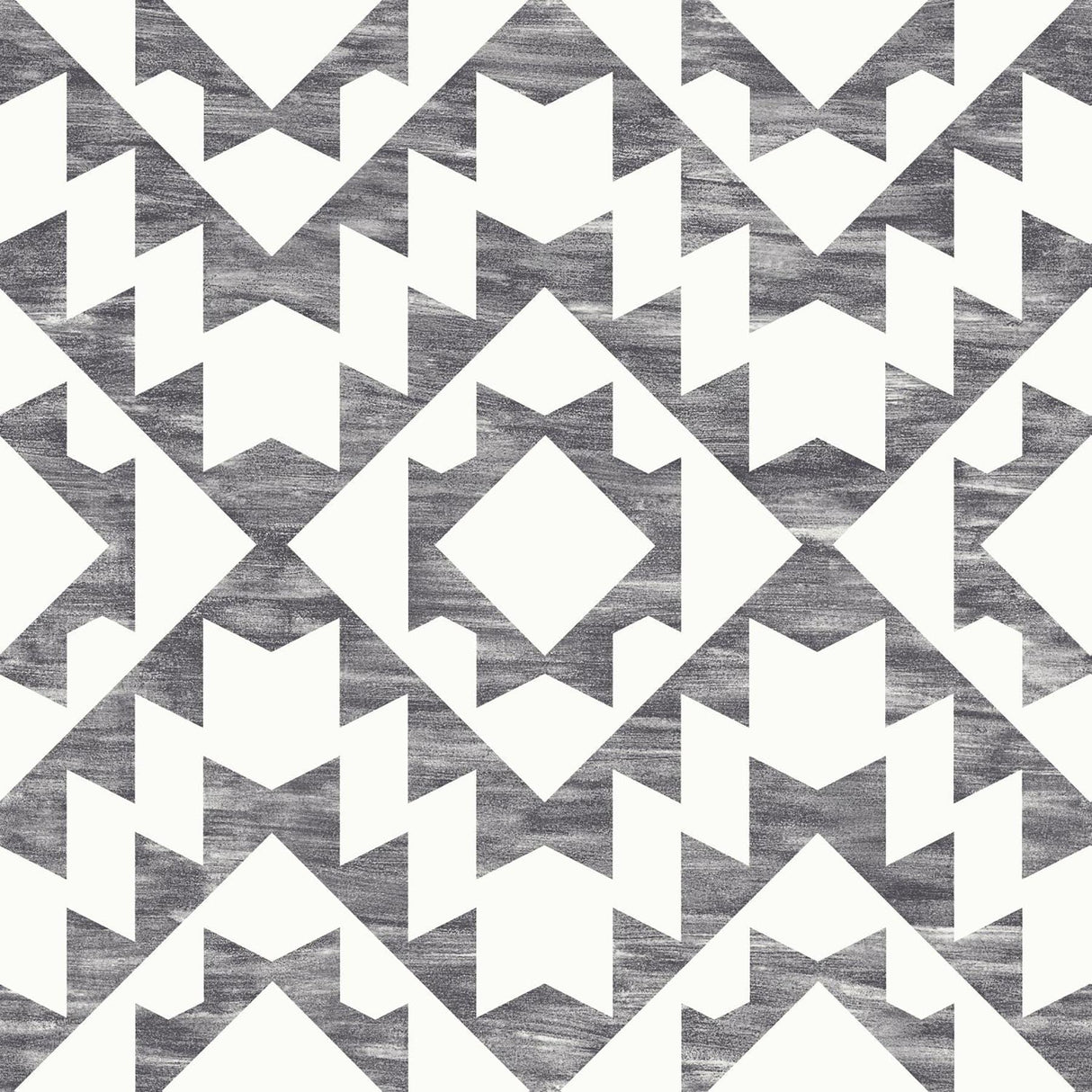 York Fantine Black Geometric Wallpaper