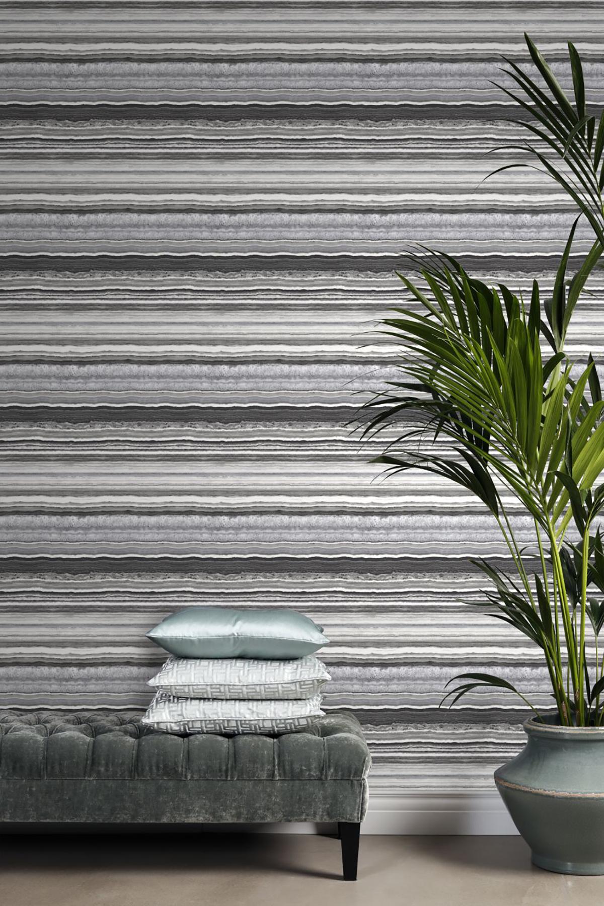 York Matieres Grey Stone Wallpaper