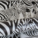 York Jemima Black Zebra Wallpaper
