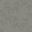 York Guadua Grey Bamboo Leaves Wallpaper