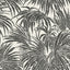 York Black & White Cassava Palm Peel & Stick Wallpaper
