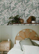 York Jade Bali Bamboo Peel & Stick Wallpaper