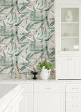 York Jade Bali Bamboo Peel & Stick Wallpaper