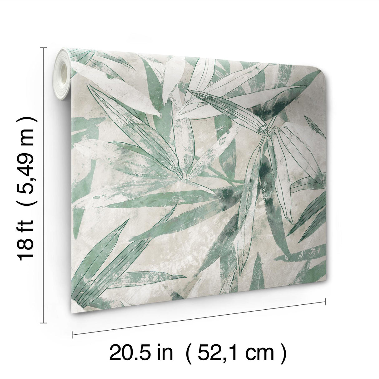York Jade Bali Bamboo Peel & Stick Wallpaper