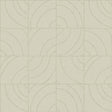 York Taupe Batik Blok Peel & Stick Wallpaper