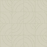 York Taupe Batik Blok Peel & Stick Wallpaper