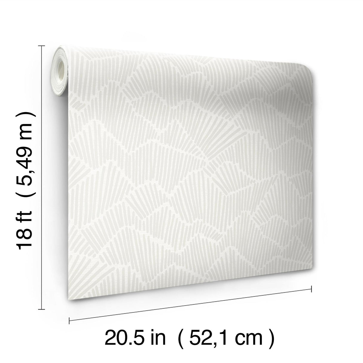 York Grey Ridge & Valley Peel & Stick Wallpaper