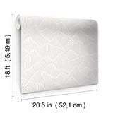 York Grey Ridge & Valley Peel & Stick Wallpaper