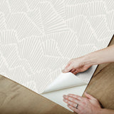 York Grey Ridge & Valley Peel & Stick Wallpaper
