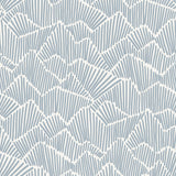 York Periwinkle Ridge & Valley Peel & Stick Wallpaper