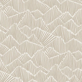 York Beige Ridge & Valley Peel & Stick Wallpaper