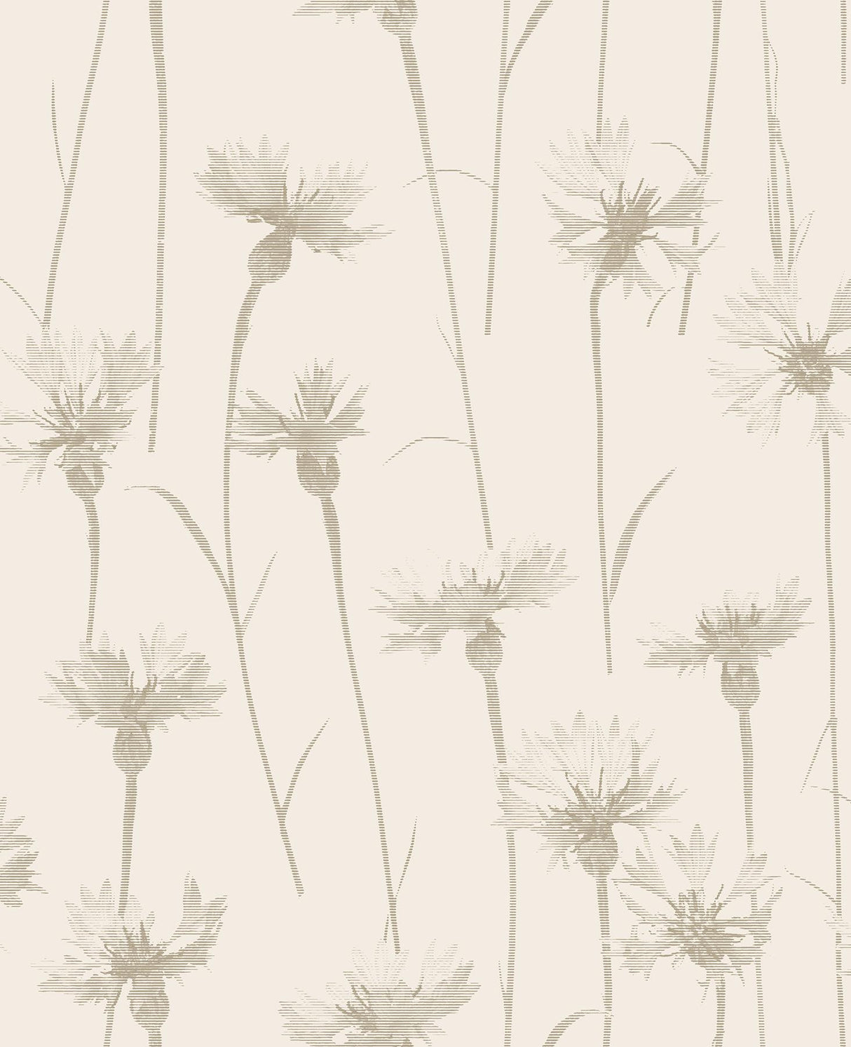 York Dalia Beige Cornflower Wallpaper