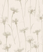 York Dalia Beige Cornflower Wallpaper