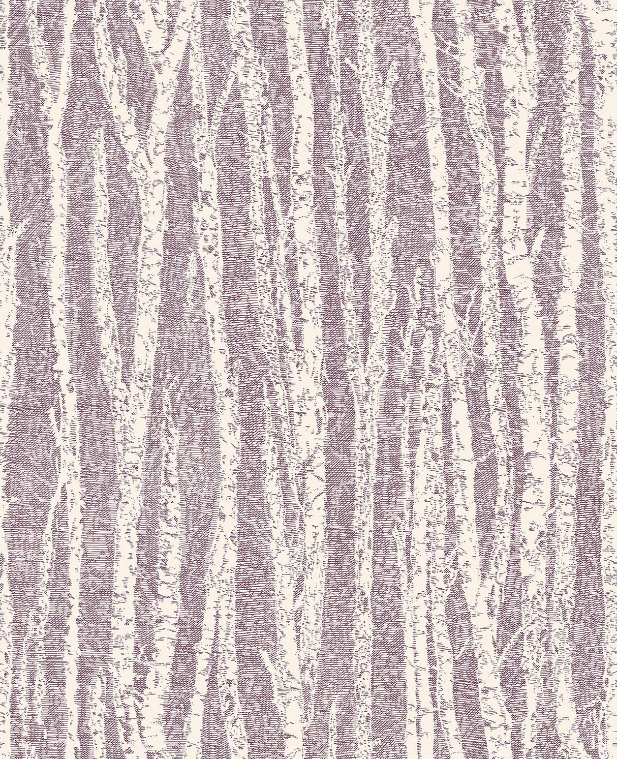 York Purple Birch Tree Wallpaper