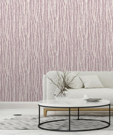 York Purple Birch Tree Wallpaper