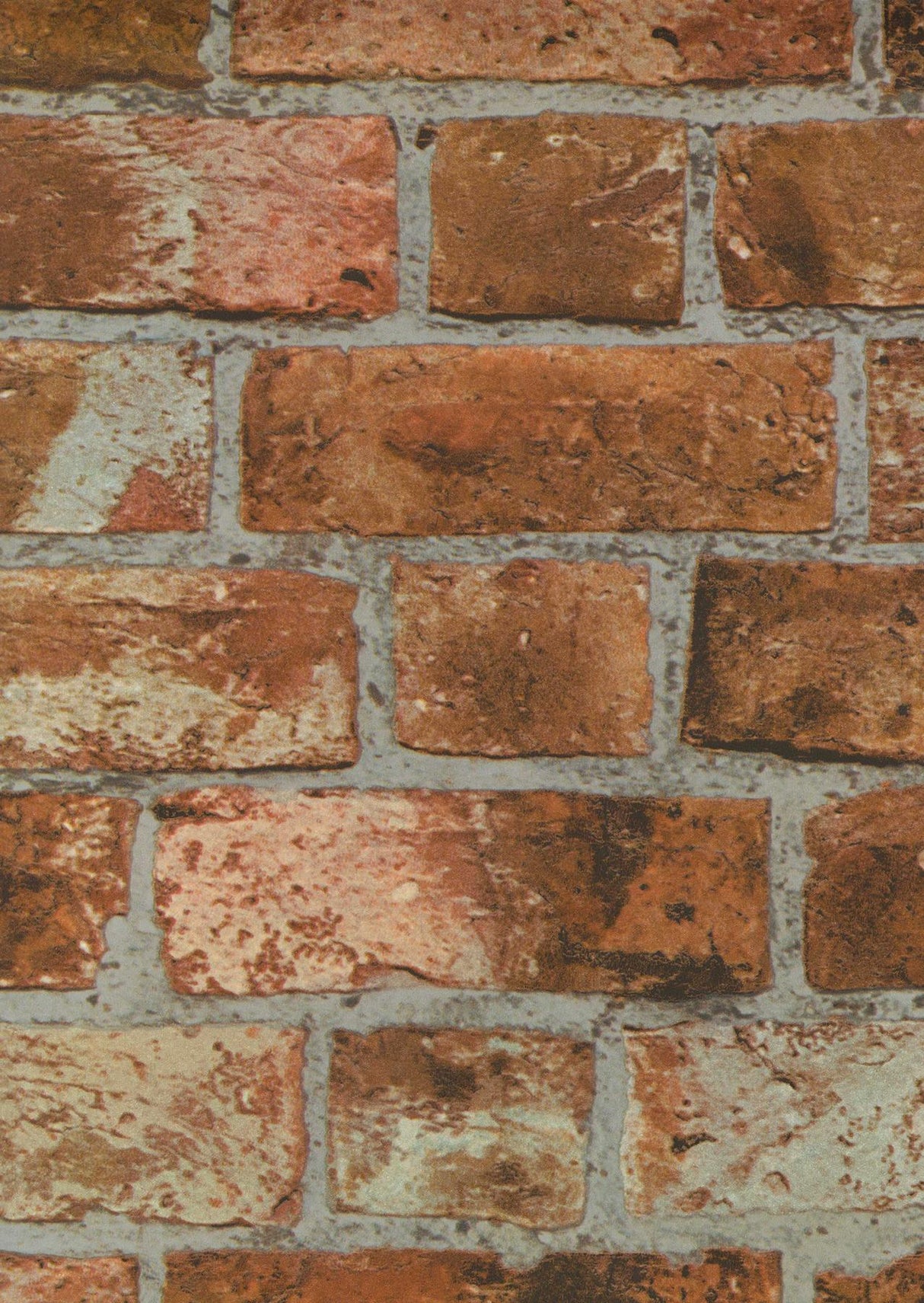 York Dexter Orange Brick Wallpaper