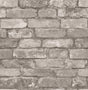 York Davis Light Grey Rustic Brick Wallpaper