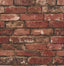 York Davis Red Rustic Brick Wallpaper