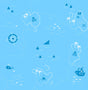 York Charlie Blue Treasure Map Wallpaper