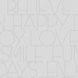 York Oslo Silver Positive Text Wallpaper