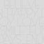 York Oslo Silver Positive Text Wallpaper