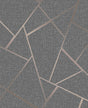 York Quartz Copper Fractal Wallpaper
