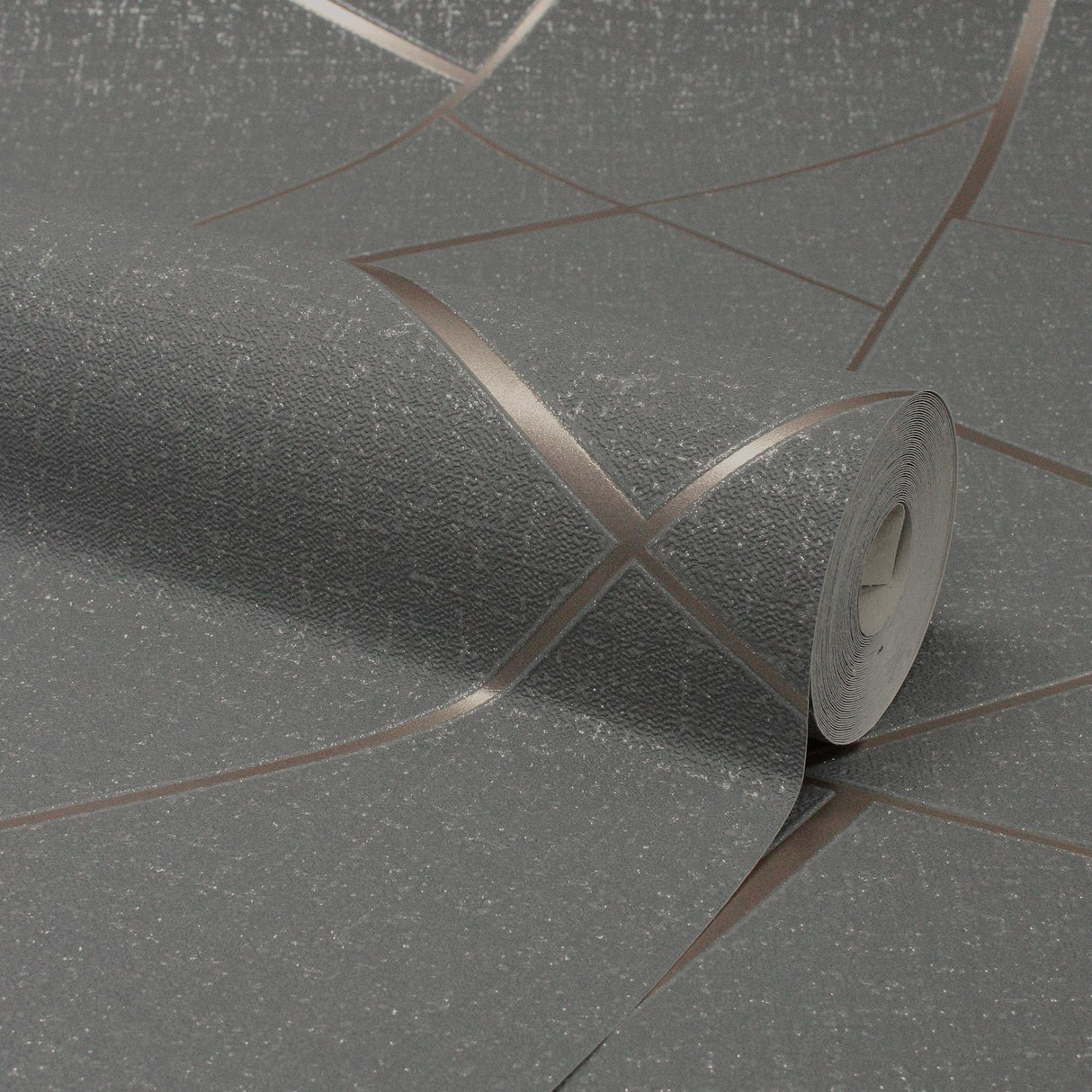 York Quartz Copper Fractal Wallpaper