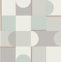 York Marino Mint Geometric Wallpaper