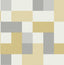 York Milano Mustard Geometric Wallpaper
