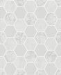 York Ceramica Grey Hexagon Tile Wallpaper