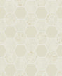 York Ceramica Cream Hexagon Tile Wallpaper