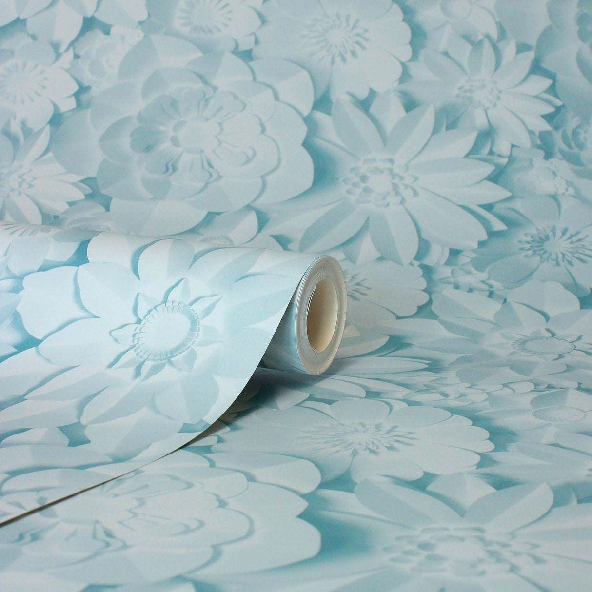 York Dacre Light Blue Floral Wallpaper